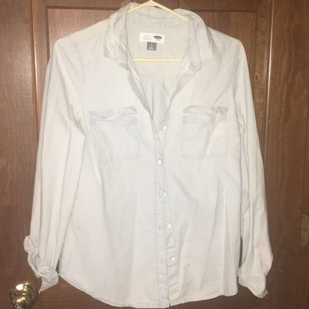 Long sleeve collared top